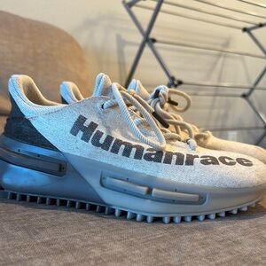 Humanrace Sneakers in Cream and Gray